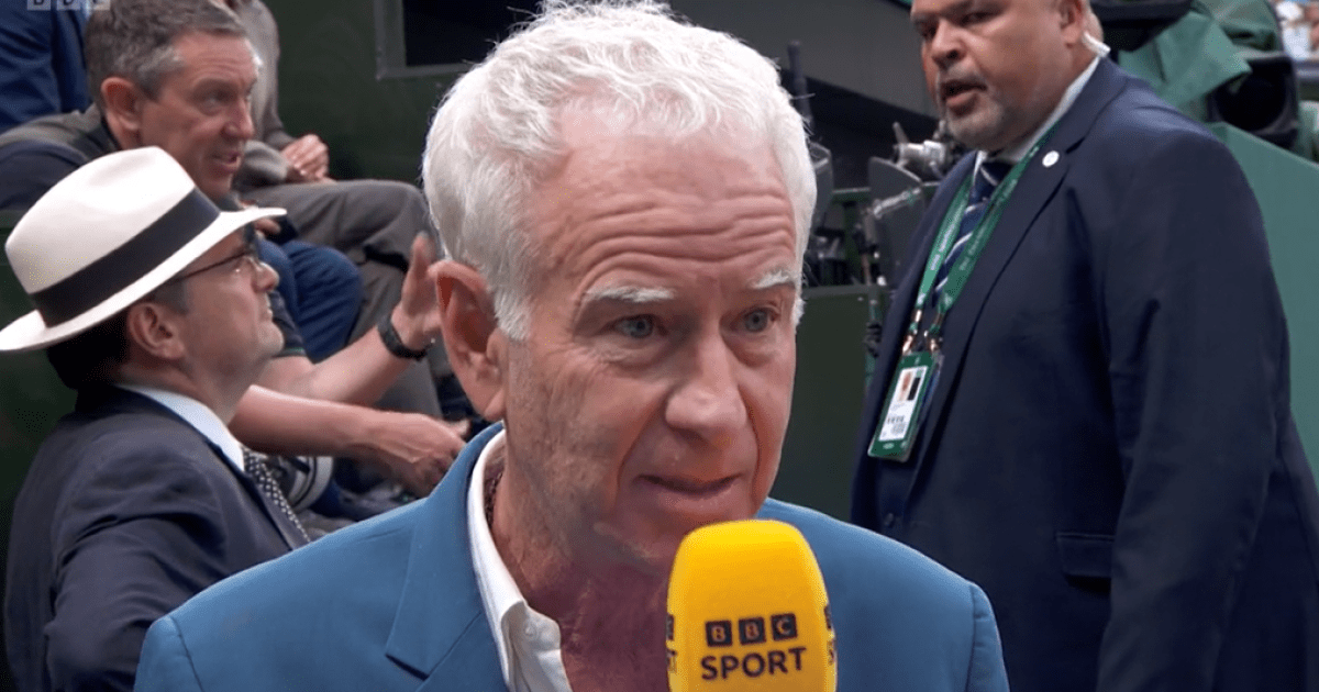 John McEnroe annoyed by Serena Williams question on BBC after Wimbledon defeat