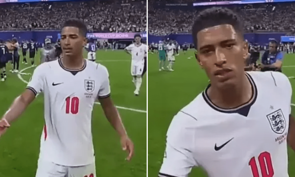 New FIFA footage reveals Jude Bellingham dig after England World Cup defeat to Argentina | Football