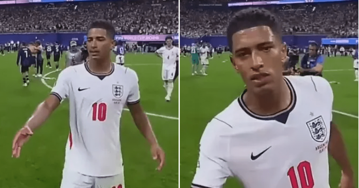 New FIFA footage reveals Jude Bellingham dig after England World Cup defeat to Argentina | Football