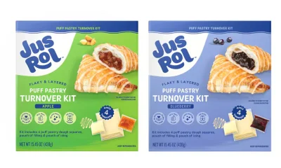 JusRol adds ready-to-bake turnover kits