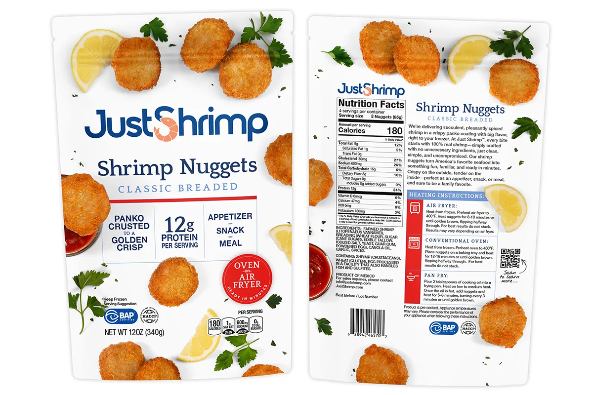 Just Shrimp jumps overboard into Harris Teeter retailers