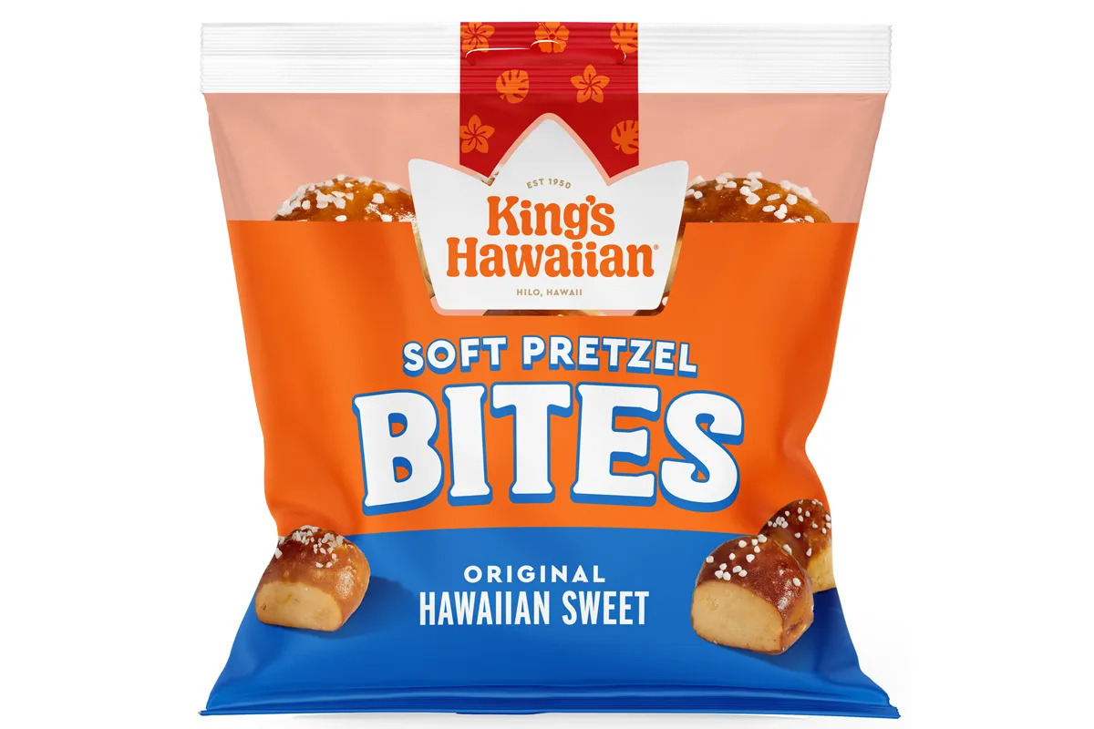 King’s Hawaiian debuts single-serve pretzel bites