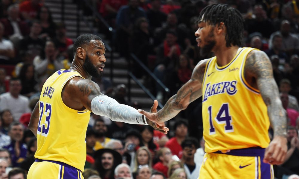 LeBron James Brandon Ingram Lakers