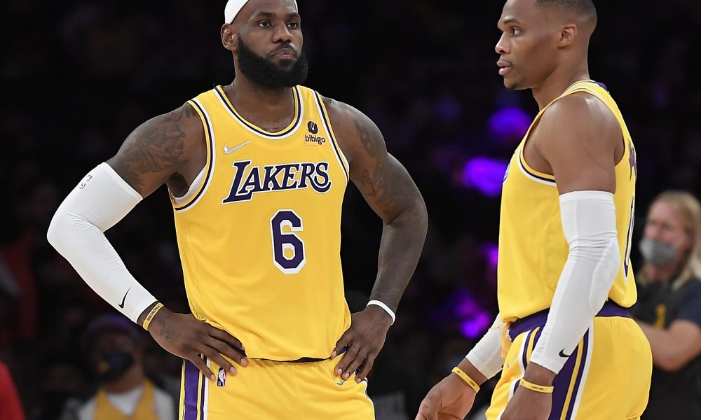LeBron James Russell Westbrook Lakers