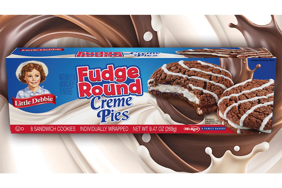 Fudge, crème pie filling merge in Little Debbie launch