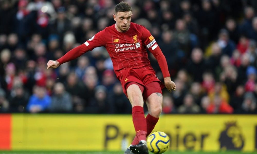 Liverpool captain Jordan Henderson was among the players to post about #PlayersTogether
