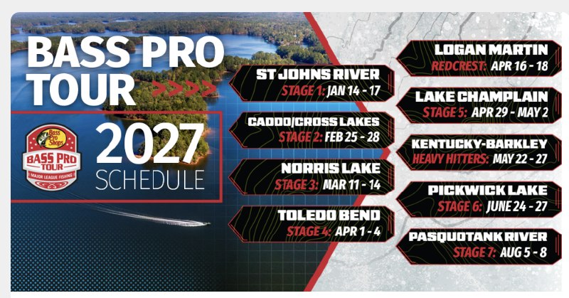Major League Fishing Bringing Bass Pro Tour to Caddo and