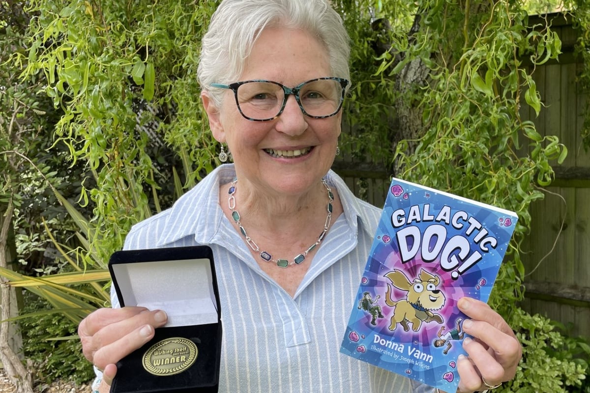 Local children's author wins awards