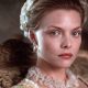 Madame de Tourvel, played by Michelle Pfeiffer, looks ahead in 'Dangerous Liaisons'.