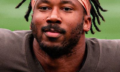 Myles Garrett Thanks Girlfriend Chloe Kim After She Presents Him