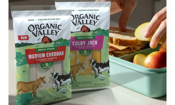 Organic Valley debuts cheese snacks