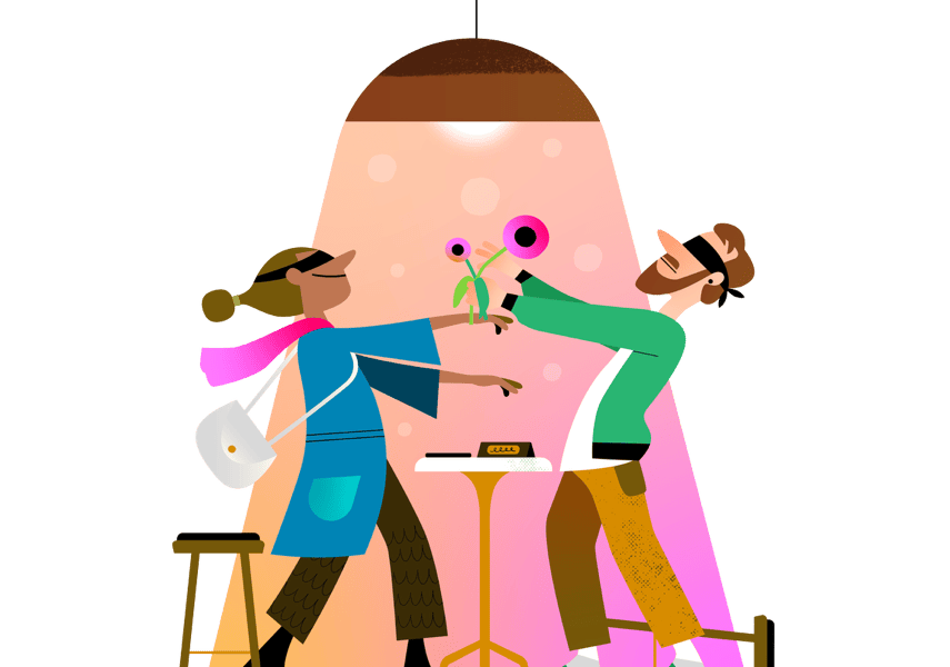 Love unplugged, IRL dating, without the apps
