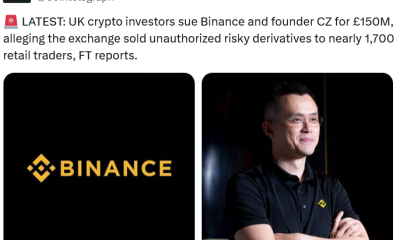 1,700 UK Investors Sue Binance Over Derivatives Offerings