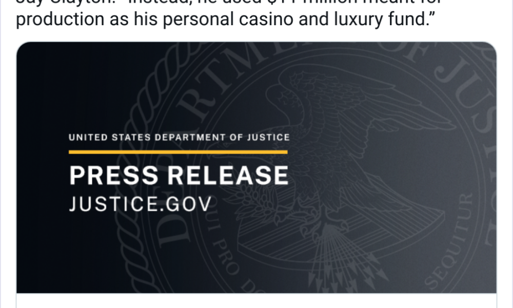 Director Gets 30 Months For Using Netflix Funds on Crypto