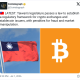 Taiwan Lawmakers Pass First Crypto, Stablecoin Laws