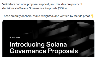 Solana Foundation Launches Framework for Protocol Governance