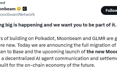 Moonbeam Pivots From Polkadot to Base to Build AI Agents
