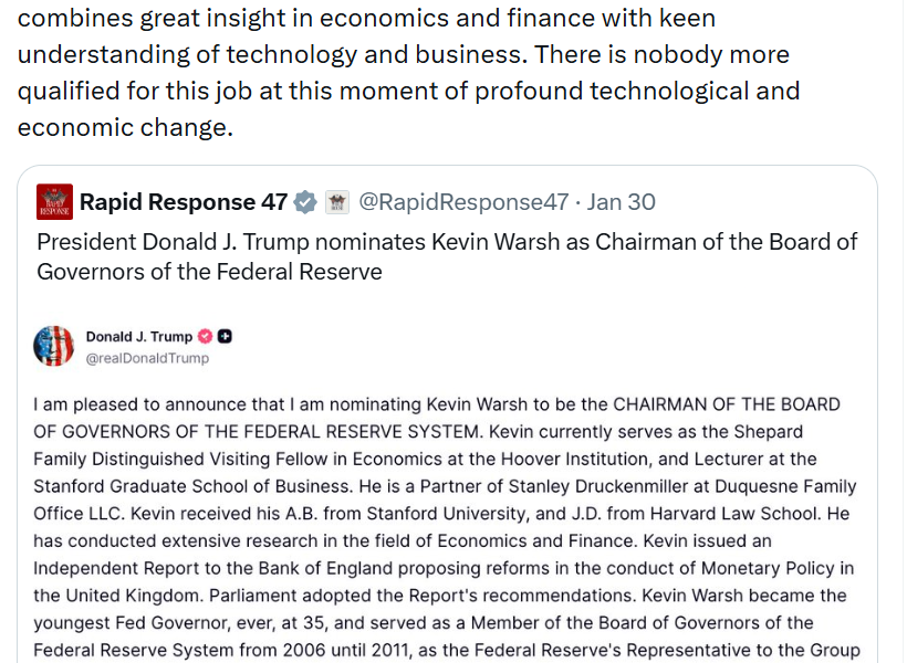 Federal Reserve Taps A16z Co-Founder for Monetary Policy Task Force