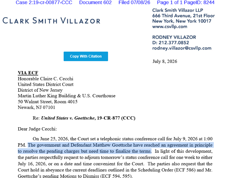 DOJ Seeks Dismissal of $722 Million BitClub Fraudster