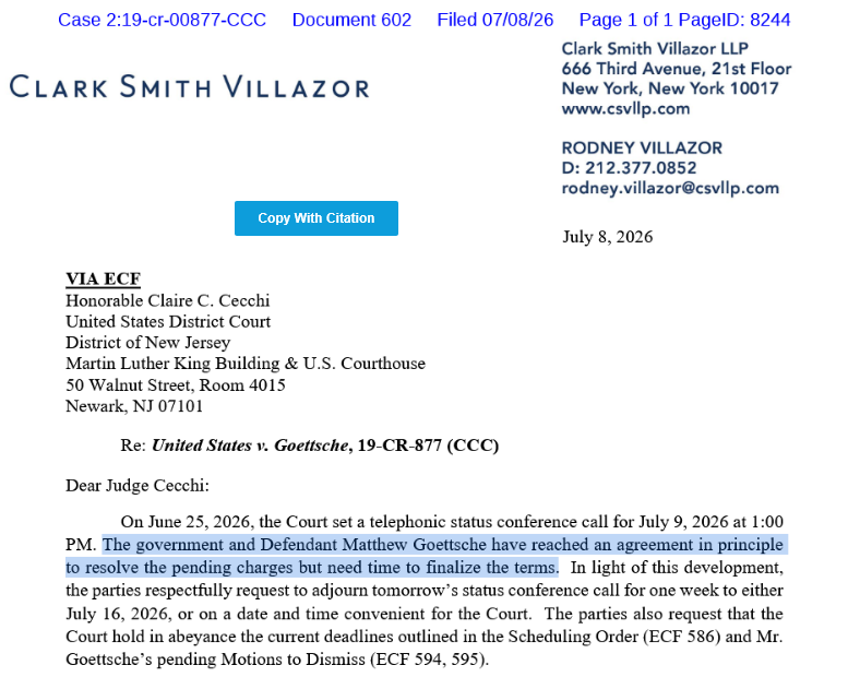 DOJ Seeks Dismissal of $722 Million BitClub Fraudster