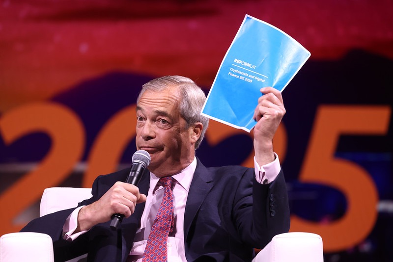 Nigel Farage Accepted Gifts from Crypto Casino Player