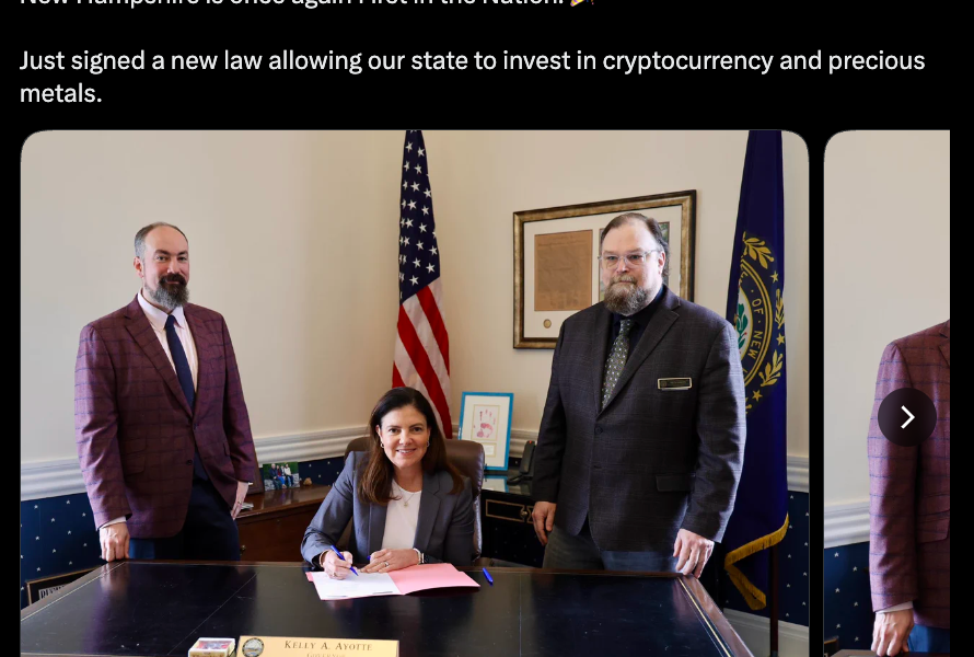 New Hampshire Lawmakers to Hold Hearing on $100M Bitcoin Bonds
