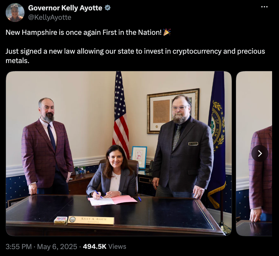 New Hampshire Lawmakers to Hold Hearing on $100M Bitcoin Bonds