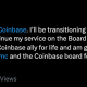Coinbase Chief Legal Officer to Transition to Advisory Role on July 31