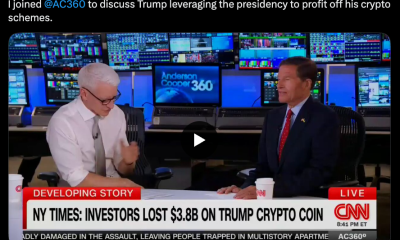Senate Democrats Call for Hearings into Trump’s Ties to Crypto Amid CLARITY Act Discussions