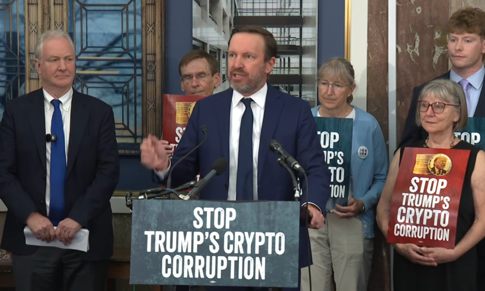 Three US Senators Oppose CLARITY Act on Ethics Grounds with Vote Expected Soon