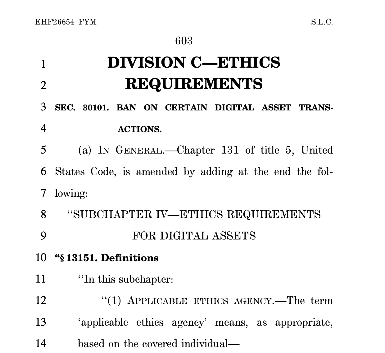 US Federal Officials Barred Until 2029 from Issuing or Sponsoring Tokens under CLARITY’s Proposed Ethics Rules