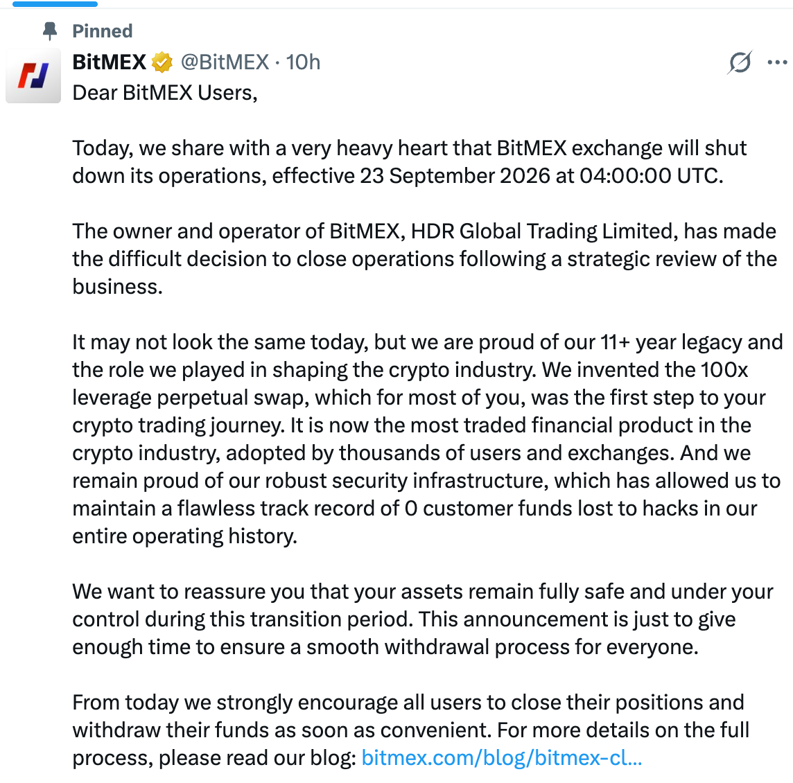 BitMEX Closure Raises Questions About Crypto Consolidation