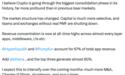 ARK Analyst Says Crypto Entering Biggest Consolidation Phase
