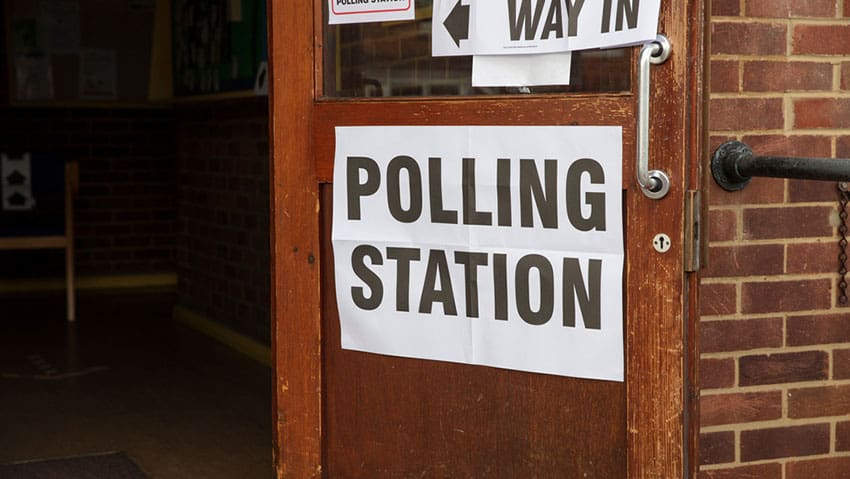 Labour seat projection: 117 short of majority
