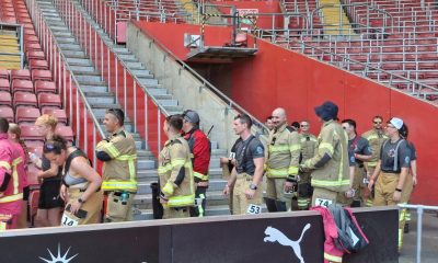 Emergency services unite in Southampton for 9/11 memorial climb bringing Atlanta tradition to the UK