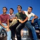 Wil Wheaton, Jerry O'Connell, Corey Feldman, River Phoenix in Stand by Me
