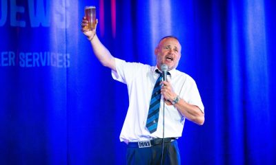 Standing up for Jews, one gag at a time