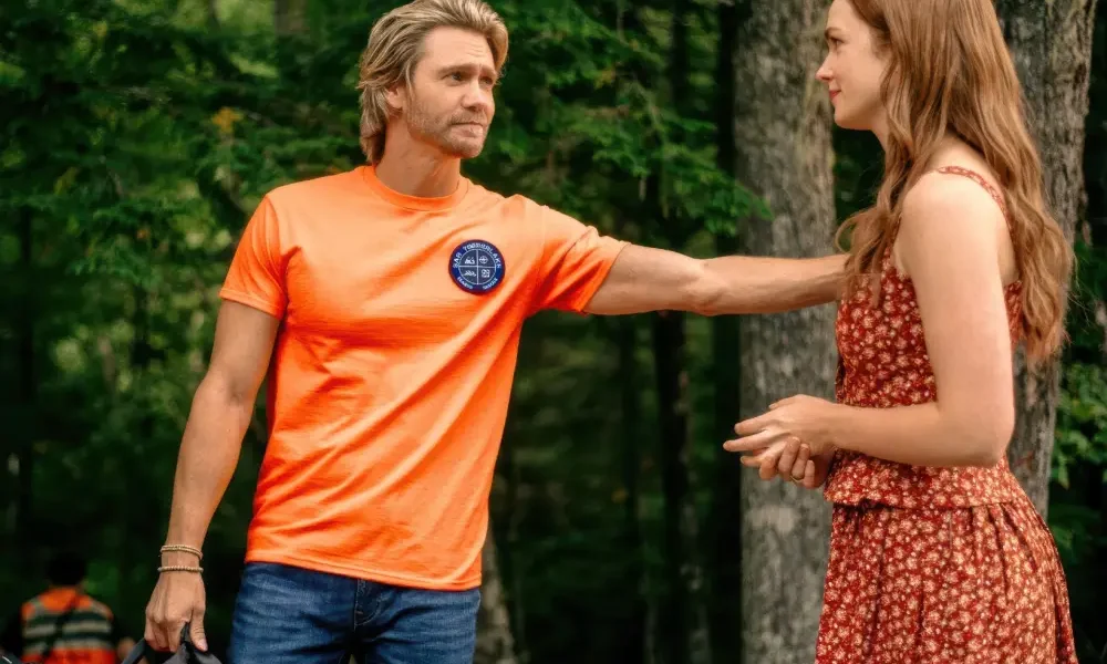 Chad Michael Murray, Morgan Kohan in Sullivan's Crossing season 3