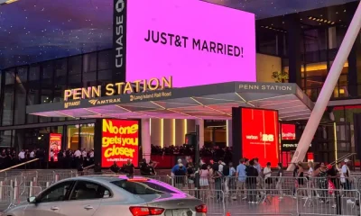 Taylor Swift and Travis Kelce MSG wedding