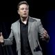 Tesla CEO Elon Musk speaks at an event in Hawthorne, California April 30, 2015.