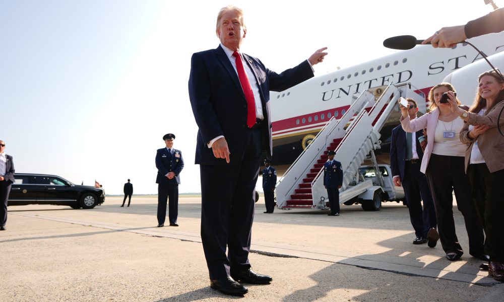 Why isn't Donald Trump at the US match against Bosnia?