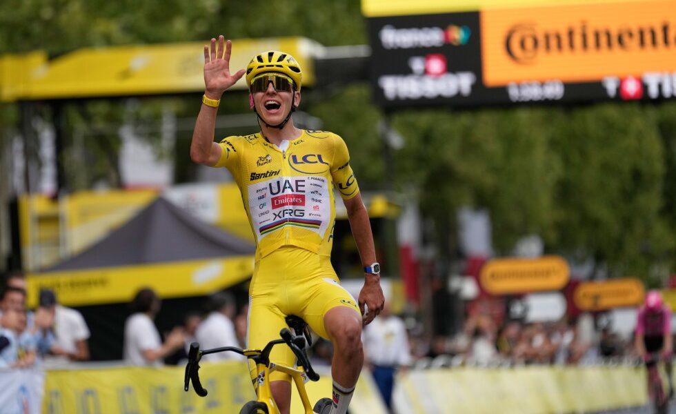 Tadej Pogacar wins a record-equaling fifth Tour de France title