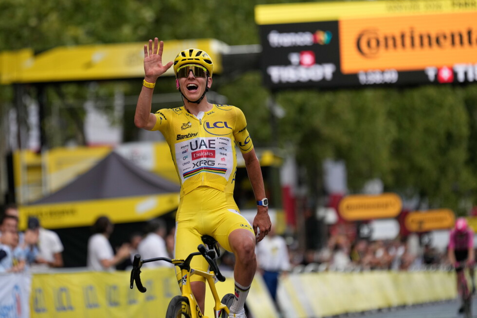 Tadej Pogacar wins a record-equaling fifth Tour de France title