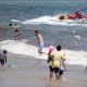 Swimmer bitten in suspected shark attack at New York City beach