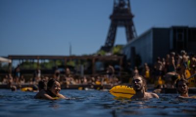Paris opens 3 supervised Seine swimming sites for second summer