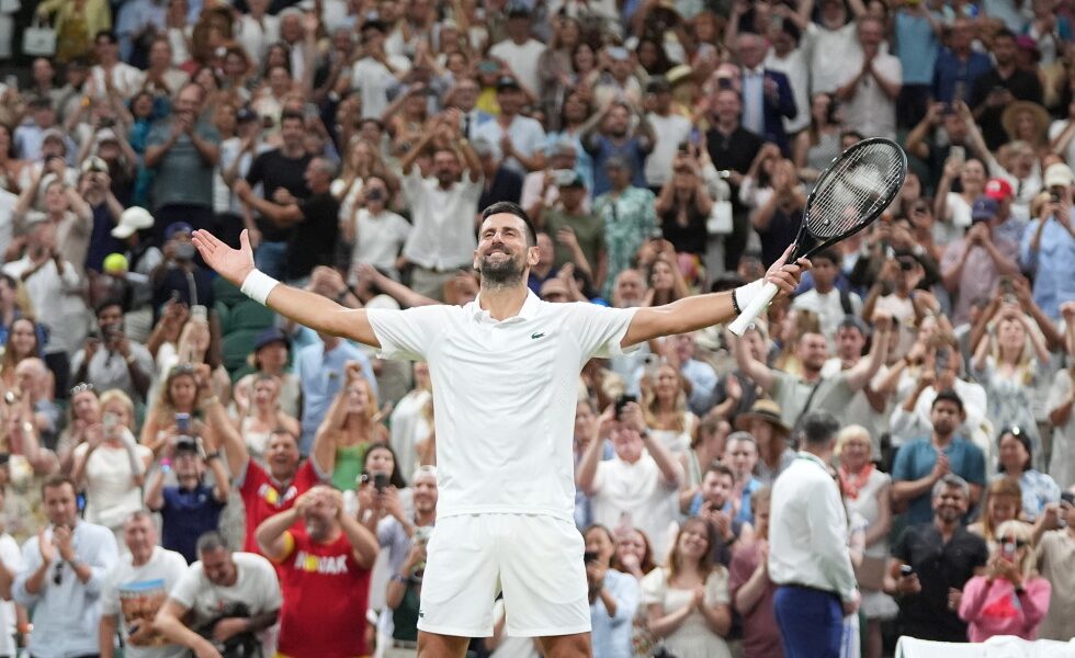It's Fery vs. Zverev and Sinner vs. Djokovic in the Wimbledon semifinals