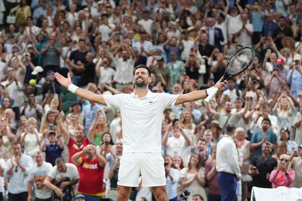 It's Fery vs. Zverev and Sinner vs. Djokovic in the Wimbledon semifinals