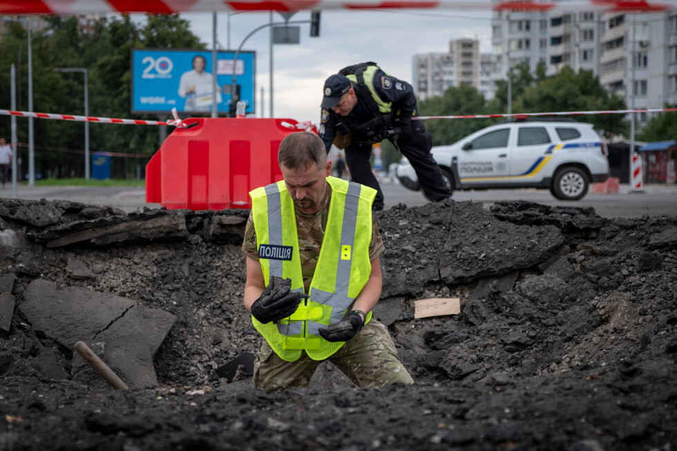 Russian missile and drone strikes injure 10 in Kyiv