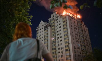 Russian attack on Ukraine shakes Kyiv for hours