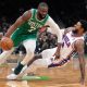 Jaylen Brown getting traded by Celtics to 76ers for Paul George, draft picks
